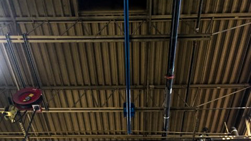 Rigid Rail Fall Protection for Maintenance Workers