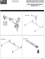 3M | DBI-SALA 5-Piece Davit System Manual