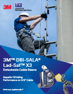 3M | DBI-SALA Lad-Saf X3 Cable Sleeve Brochure