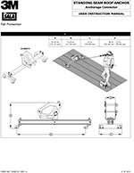 3M | DBI-SALA Standing Seam Roof Anchor Manual