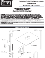 3M | DBI-SALA U-Bolt Roof Anchor Manual