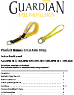 Guardian Cross Arm Strap Manual