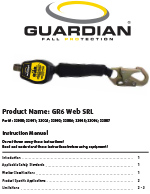 Guardian GR6 Web SRL Manual