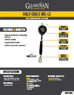 Guardian Halo Cable SRL-LE Spec Sheet
