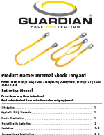 Guardian Internal Shock Lanyard Manual