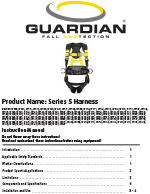 Guardian Series 5 Full-Body Harness Manual