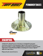Guardian Tuff Built Permanent Bases Spec Sheet