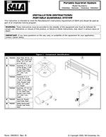Portable Guardrail System Install Instructions