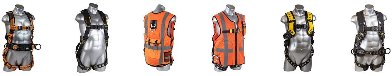 T1075 Silverline Fall Arrest & Restraint Harness 4-Point Safety & Workwear 