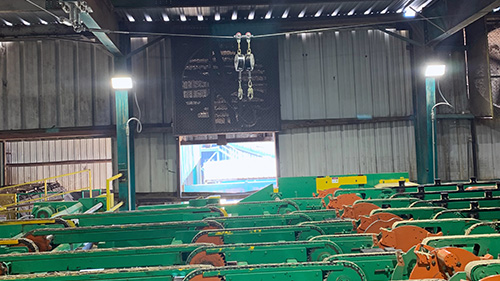 Horizontal Lifeline for Maintaining Equipment