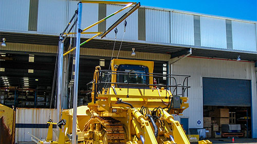 Mobile Overhead Safety Anchorage
