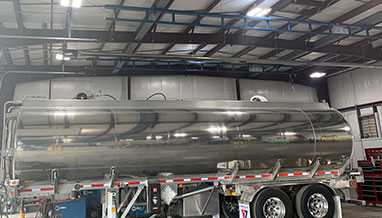 Monorail Fall Protection for Tanker Truck