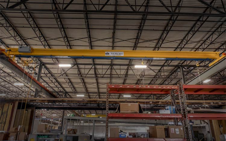 Overhead Bridge Crane with Fall Protection System