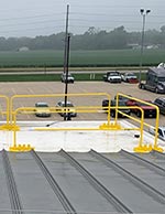Rooftop Portable Guardrail Fall Protection