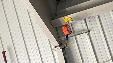 SRL Attached to Anchor Points