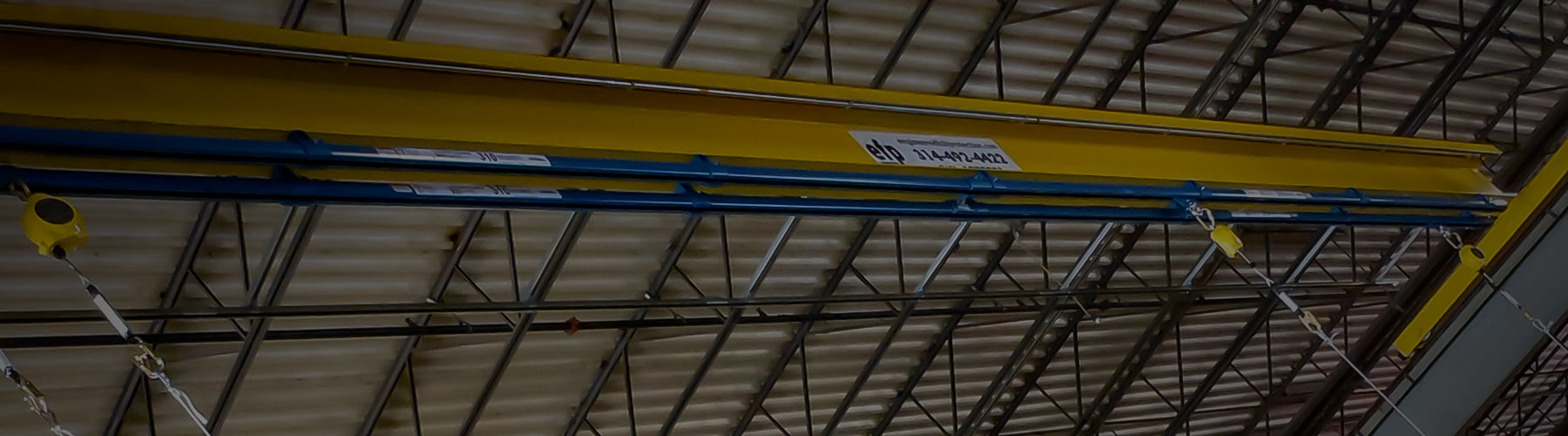 Transport Trailer Overhead Crane Fall Protection System