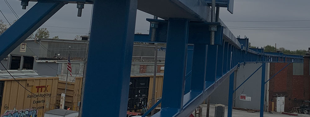 Curved Track Monorail Fall Protection