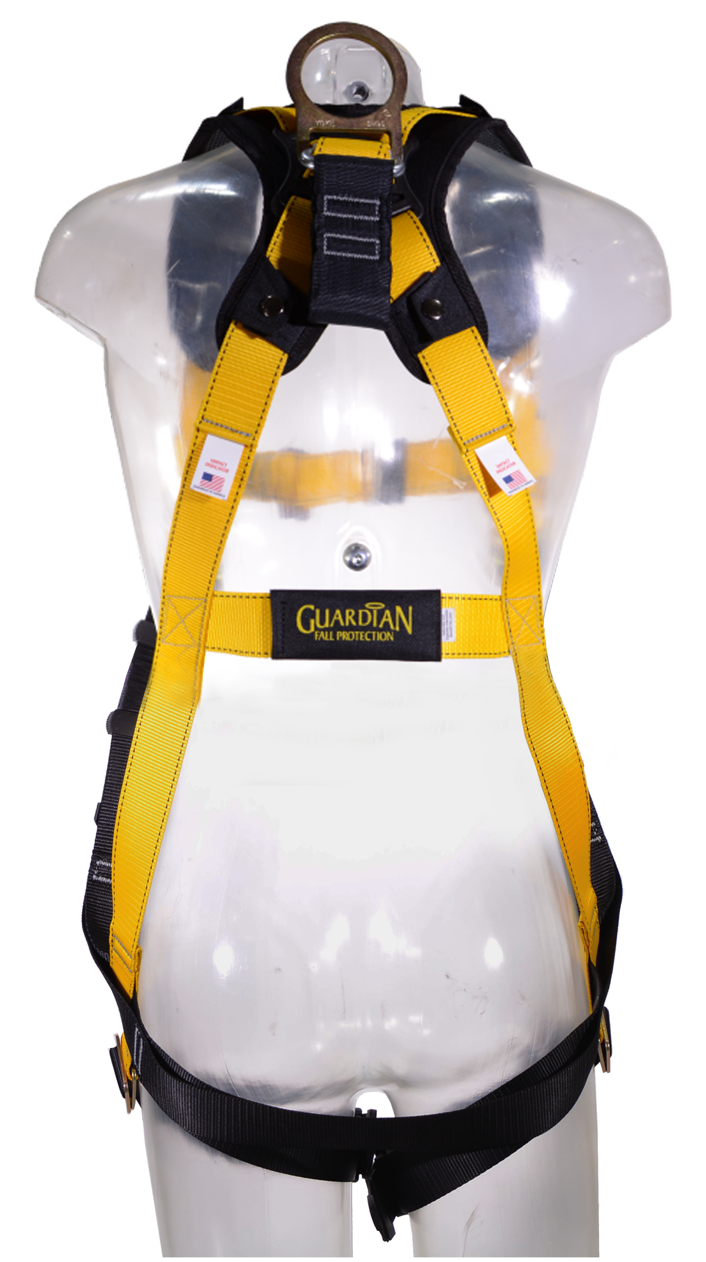 Guardian Series 3 Full-Body Harness, Quick-Connect Chest, Tongue-Buckle Legs,  Sternal D-Ring