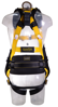 Guardian Series 3 Full-Body Harness w/ Waist Pad, Pass-Through Chest and Legs, Side D-Rings, Back