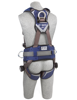 ExoFit NEX Construction-Style Harness, Quick-Connect Chest and Legs, Side D-Rings, Back