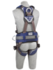 ExoFit NEX Construction-Style Harness, Quick-Connect Chest and Legs, Side D-Rings, Back
