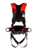 Protecta Comfort Construction Style Positioning Harness, Pass-Through Chest, Tongue-Buckle Legs, Side D-Rings, Front