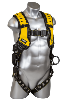 Halo Harness, Quick-Connect Chest, Tongue-Buckle Legs, Side D-Rings, Front