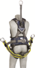 ExoFit NEX Oil and Gas Harness, Pass-Through Chest, Tongue-Buckle Legs, Seat Sling D-Rings, Back