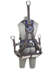 ExoFit NEX Oil and Gas Harness, Quick-Connect Chest, Tongue-Buckle Legs, Seat Sling D-Rings, Back