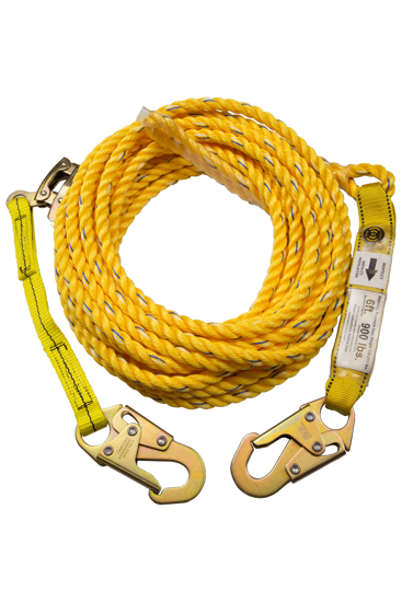Guardian Poly Steel Rope Vertical Lifeline Assembly