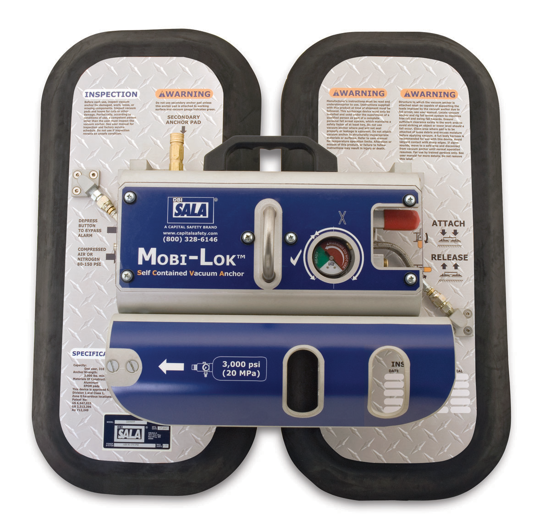 3M | DBI-SALA Mobi-Lok General Industry Vacuum Anchor w/ Onboard Cylinder Attachment, 2200095