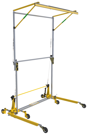 FlexiGuard Portable C-Frame Fall Arrest System Adjustable Height