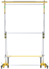 FlexiGuard Portable C-Frame Fall Arrest System Adjustable Height, Front View