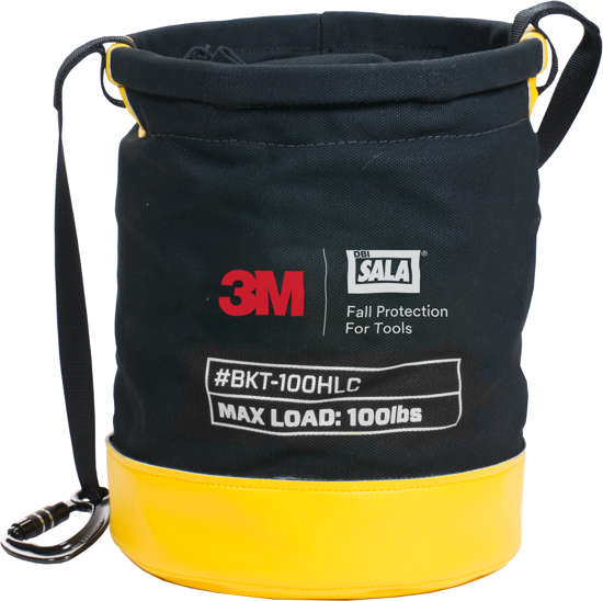 3M | DBI-SALA Hook and Loop Canvas Safe Bucket, 100 lbs. Load Rating, 1500134