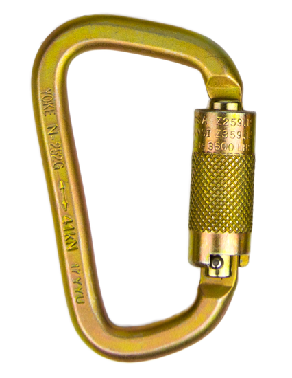 Guardian High Strength Double-Locking Steel Carabiner, 01837