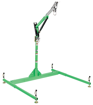 3M | DBI-SALA 5-Piece Davit Hoist System, 23.5 - 42.5 inch Adjustable Offset Mast, 8518040