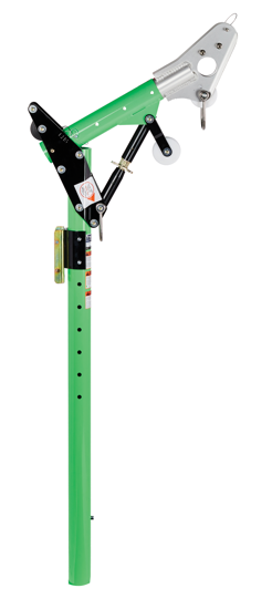 11.5 - 27.5 in. One-Piece Adjustable Offset Davit Mast