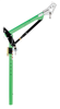 23.5 - 42.5 in. One-Piece Adjustable Offset Davit Mast
