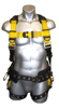 Guardian Series 3 Full-Body Harness w/ Waist Pad, Pass-Through Chest, Tongue-Buckle Legs, Side D-Rings, Front