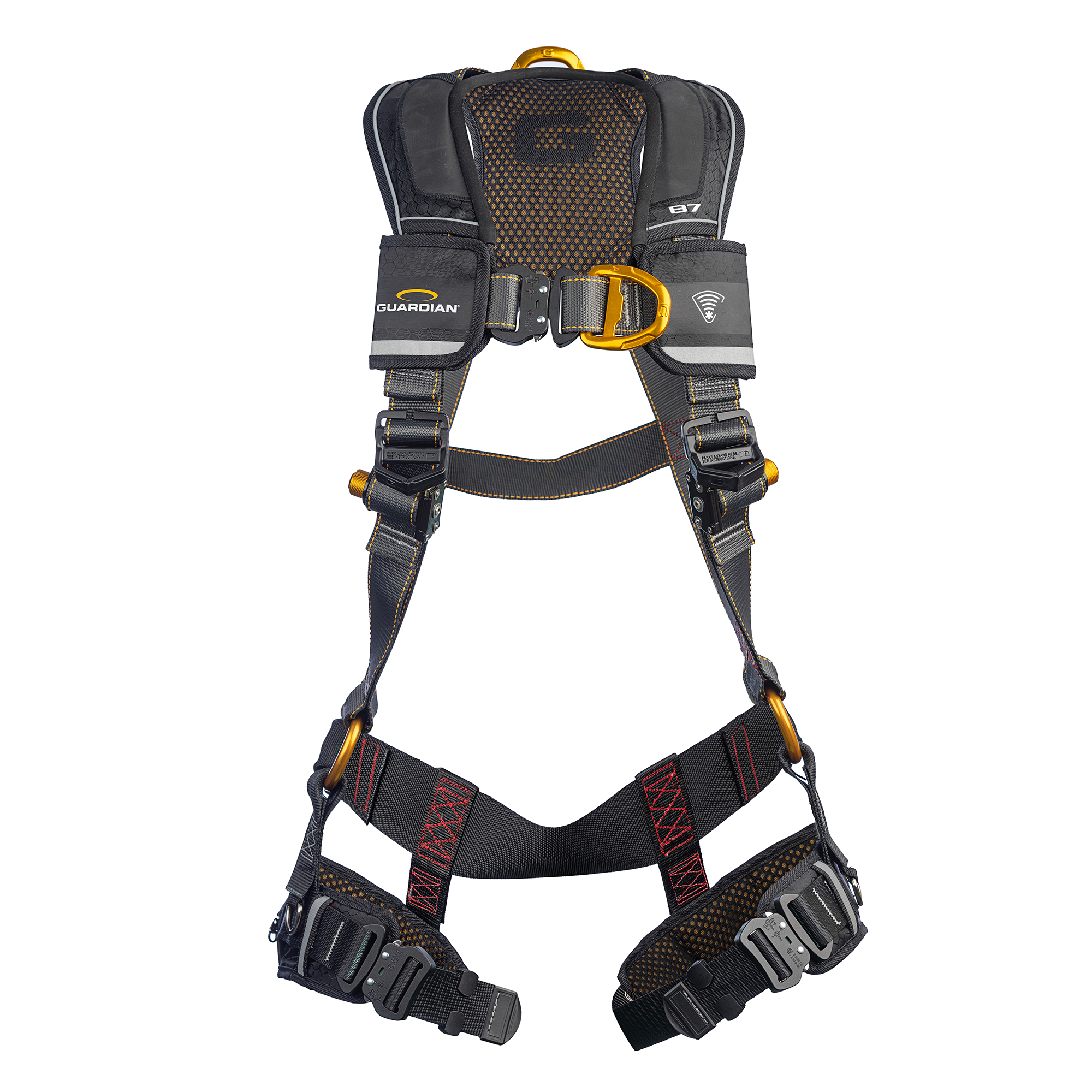 Guardian B7 Comfort Full-Body Harness, Quick-Connect Chest and