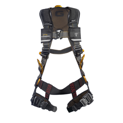 Guardian B7 Comfort Full-Body Harness, Quick-Connect Chest and Legs, Side D-Rings