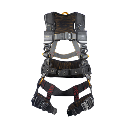 Guardian B7 Comfort Full-Body Harness w/ Waist Pad, Quick-Connect Chest and Legs