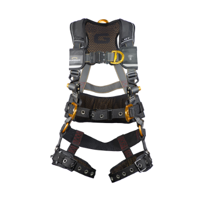 Guardian B7 Comfort Full-Body Harness w/ Waist Pad, Quick-Connect Chest, Tongue-Buckle Legs, Sternal and Side D-Rings
