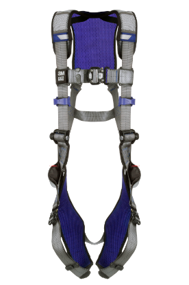 3M | DBI-SALA ExoFit X200 Comfort Vest Safety Harness, Quick-Connect Chest and Legs (front)