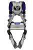 3M | DBI-SALA ExoFit X200 Comfort Construction Safety Harness, Quick-Connect Chest, Tongue-Buckle Legs (back)