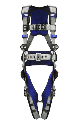 3M | DBI-SALA ExoFit X200 Comfort Construction Safety Harness, Quick-Connect Chest and Legs (front)