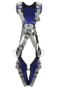 3M | DBI-SALA ExoFit X200 Comfort Crossover Climbing & Positioning Safety Harness, Quick-Connect Chest and Legs, Chest and Side D-Rings (front)