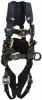 ExoFit NEX Comfort Arc Flash Construction Positioning Safety Harness, Quick-Connect Chest and Legs, Side D-Rings, Front