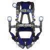 ExoFit X300 Comfort Oil and Gas Harness, Quick-Connect Chest, Tongue-Buckle Legs, Seat Sling D-Rings, Front