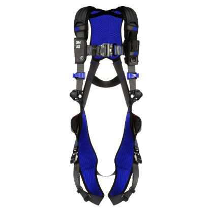ExoFit X300 Comfort Vest Harness, Quick-Connect Chest and Legs, Front	